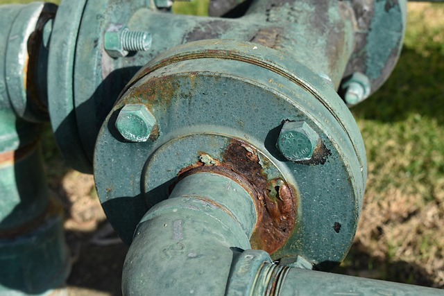 Abstract industrial pipes background pattern