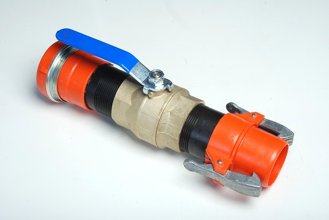 Collection of brass and plastic pipe fittings including elbows tees reducers couplings and valves arranged on white surface